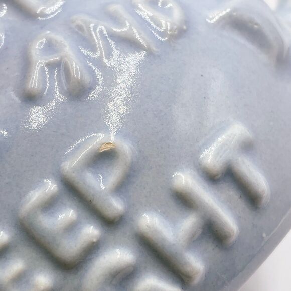 Vintage Haeger Pottery Owl Mug Planter Blue "Good Night and Sleep Tight" Ceramic - Picture 8 of 10